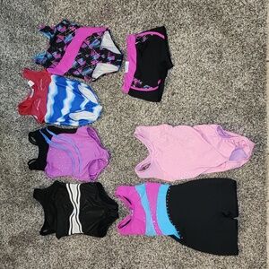 Girls gymnastic leotards
